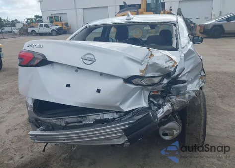 2025 Nissan Versa 1.6 Sv из США, поврежденный, VIN 3N1CN8EVXSL825859